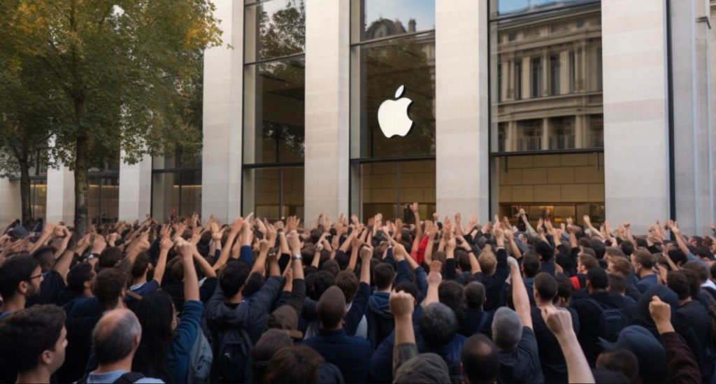 Γαλλία: Εργαζόμενοι της Apple απεργούν για τις εργασιακές συνθήκες – Ανήμερα της κυκλοφορίας του Iphone 15