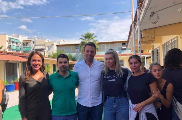 Στέφανος Κασσελάκης: «Στην χθεσινή μου επίσκεψη στο ΕΕΕΕΚ η κ. Δόμνα Μιχαηλίδου εμφανίστηκε απρόσκλητη»