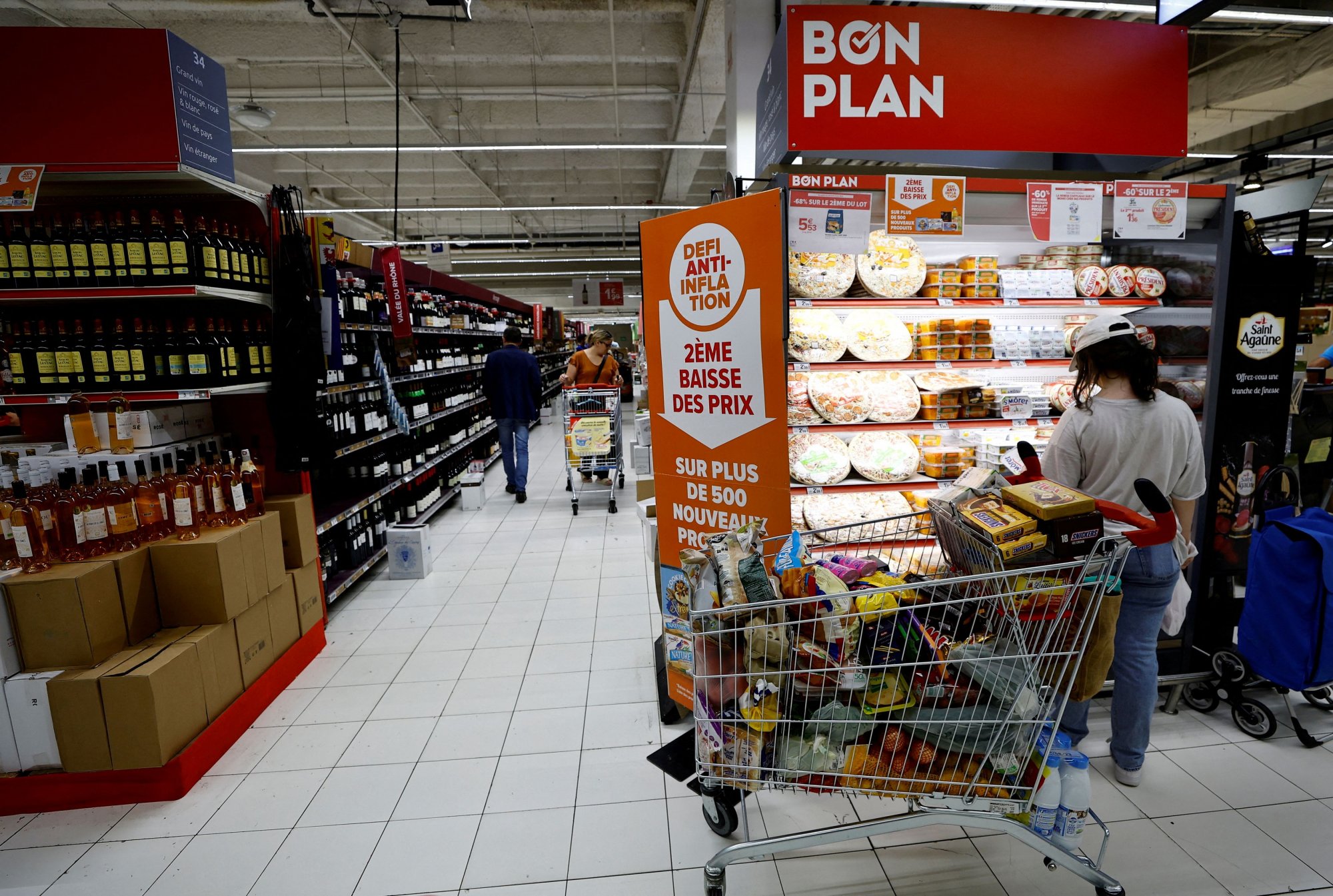 Γαλλία: Οι καταναλωτές αρχίζουν να γυρίζουν την πλάτη σε επώνυμα προϊόντα στα σουπερμάρκετ [γράφημα]