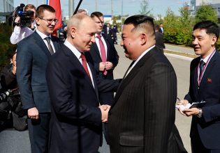 Όταν ο Πούτιν συνάντησε τον Κιμ Γιονγκ Ουν