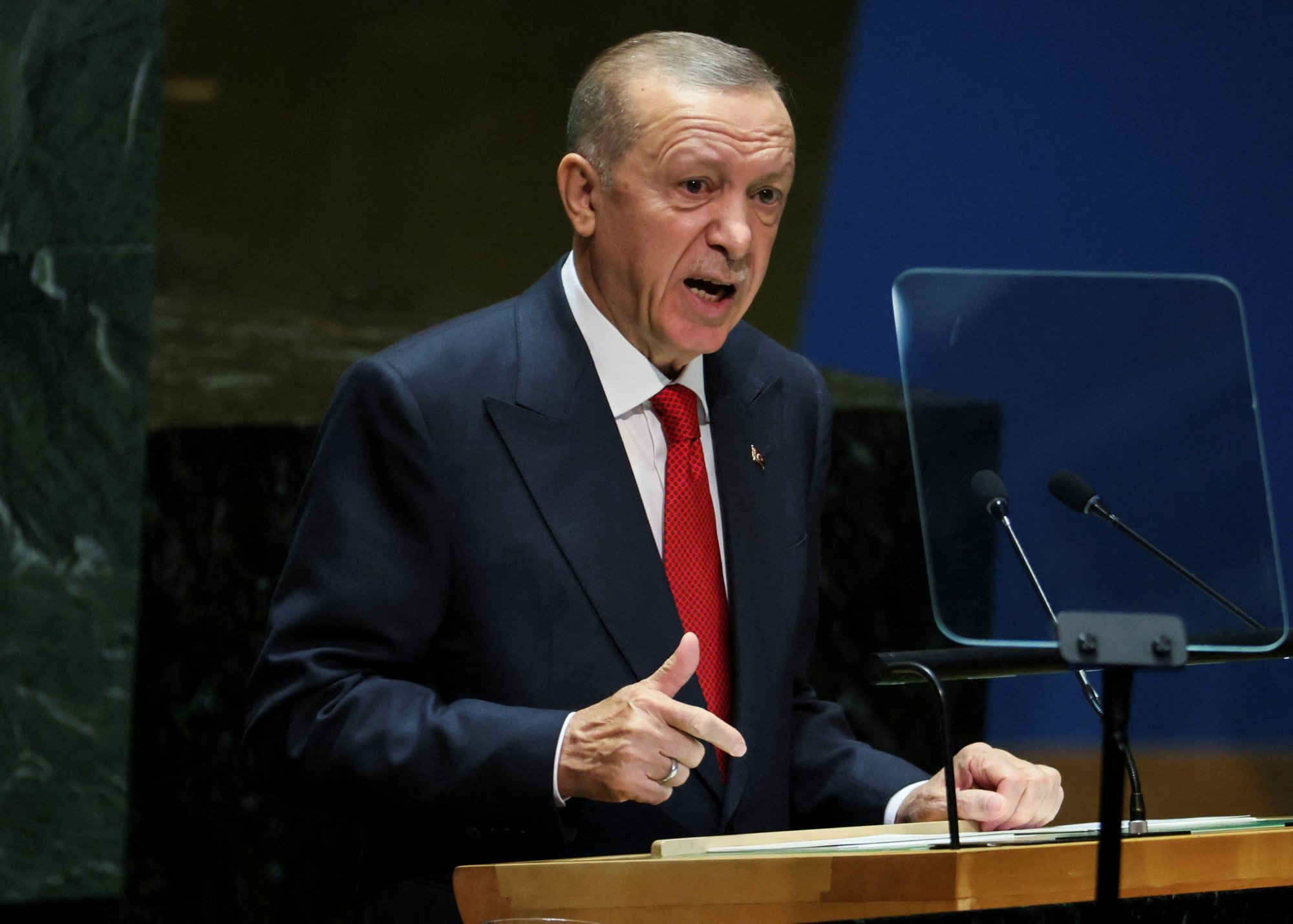 Πρόκληση Ερντογάν στον ΟΗΕ: Να αναγνωριστεί η ανεξαρτησία της Τουρκικής Δημοκρατίας της Βόρειας Κύπρου