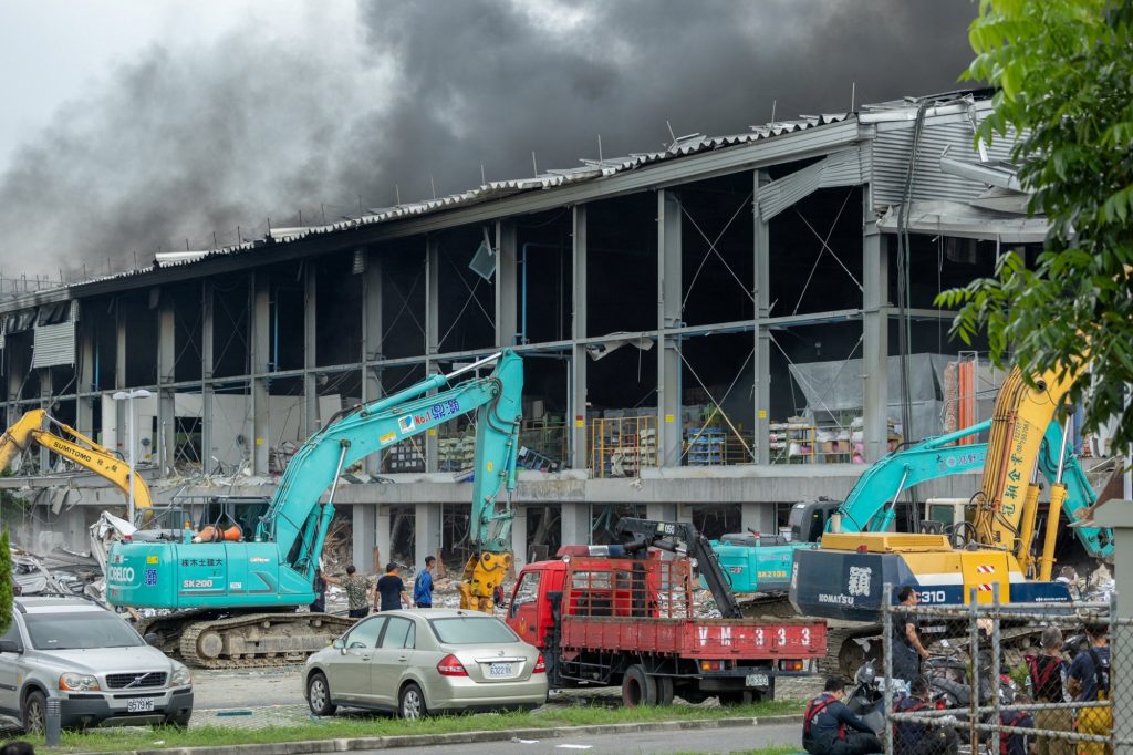 Φωτιά στην Ταϊβάν: Έξι νεκροί και τουλάχιστον 100 τραυματίες από πυρκαγιά σε εργοστάσιο