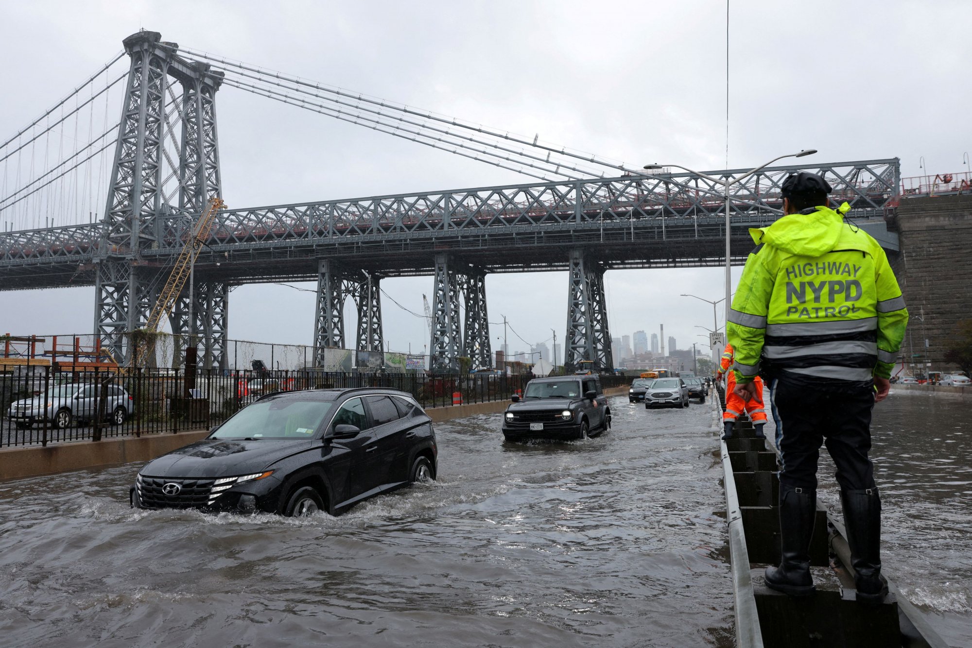 New York floods: State of emergency declared – wettest September since 1882