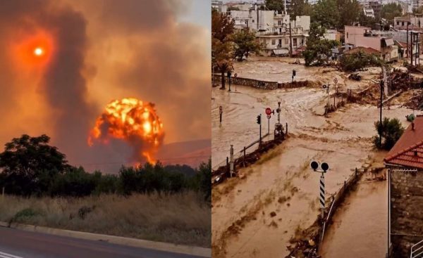 «Στην Ελλάδα ή θα καιγόμαστε ή θα πνιγόμαστε» – «Ξεσπά» το Twitter για τις καταστροφές