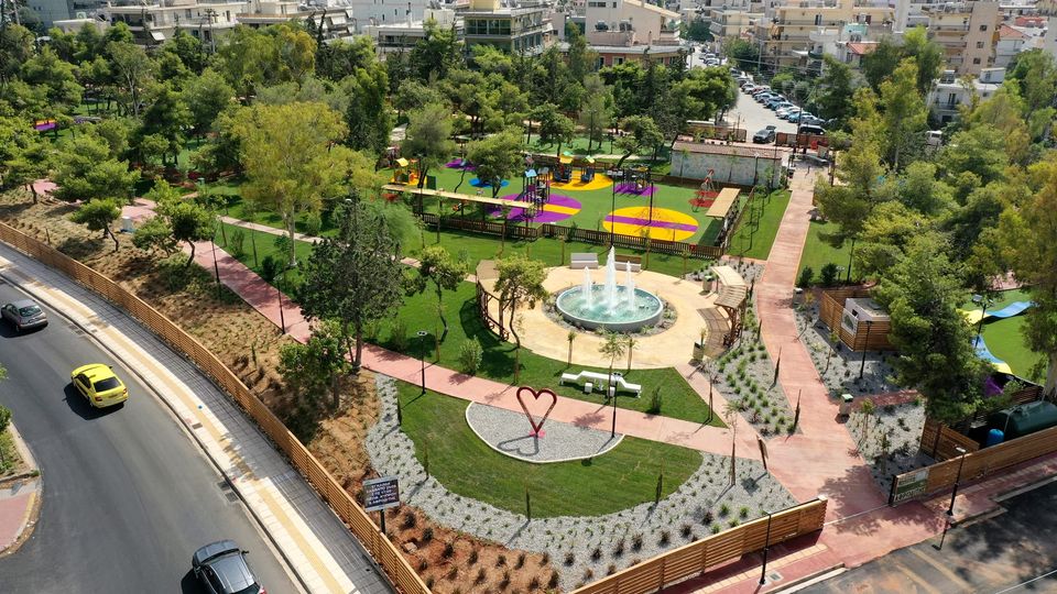 Εγκαινιάστηκε το νέο πάρκο αναψυχής στο Δήμο Ελληνικού - Αργυρούπολης