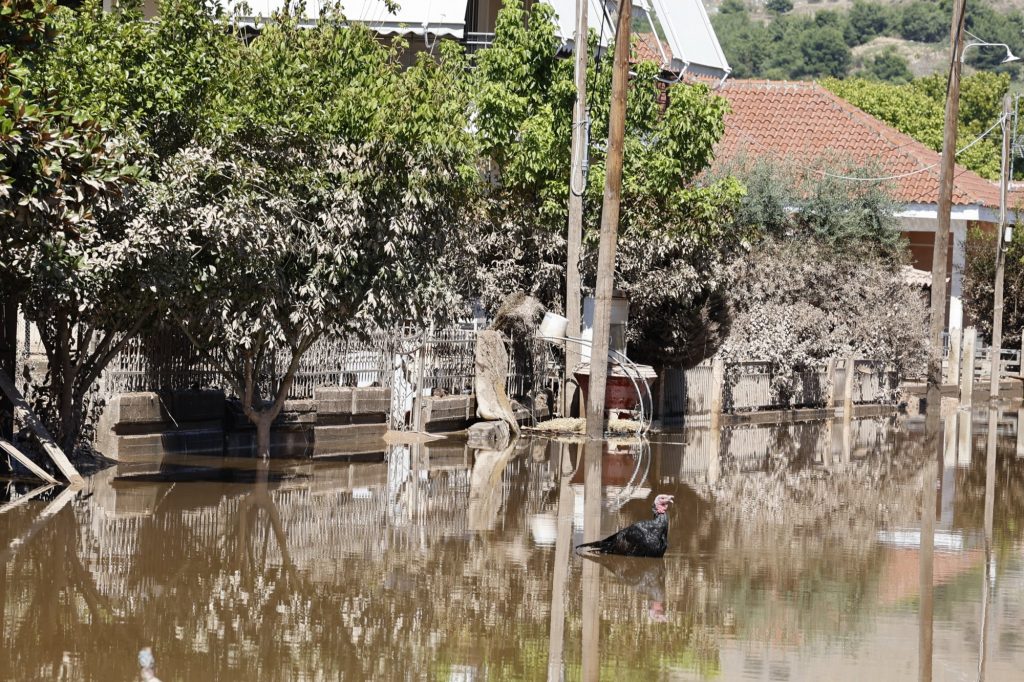 Κακοκαιρία Daniel: «Βούλιαξε» ο θεσσαλικός κάμπος – Στα 720.000 τα πλημμυρισμένα στρέμματα