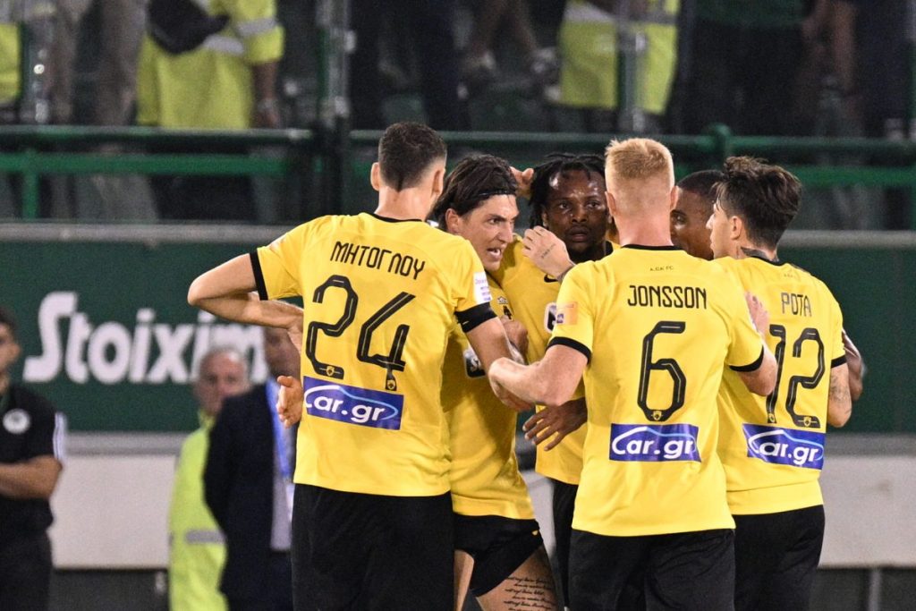 Παναθηναϊκός – ΑΕΚ 1-2: Μεγάλη νίκη της Ένωσης – Τσούμπερ και Πινέδα τα γκολ των κιτρινόμαυρων