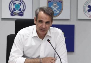 Κακοκαιρία Daniel: Στο υπουργείο Κλιματικής Κρίσης και Πολιτικής Προστασίας ο Κυριάκος Μητσοτάκης