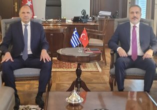 Ολοκληρώθηκε η συνάντηση Γεραπετρίτη – Φιντάν