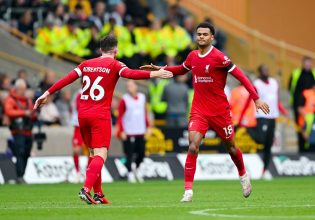 Γουλβς – Λίβερπουλ 1-3: Κορυφή με ανατροπή για τους «κόκκινους»