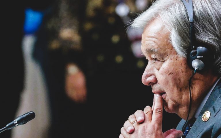 Εκτός εαυτού ο Γκουτέρες για το Κλίμα – «Επωφελείστε από τη καταστροφή»