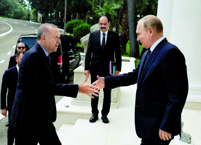 Σιτηρά: Στο Σότσι ο Ερντογάν για συνάντηση με τον Πούτιν - Στο τραπέζι η επαναφορά της συμφωνίας για την εξαγωγή των ουκρανικών σιτηρών
