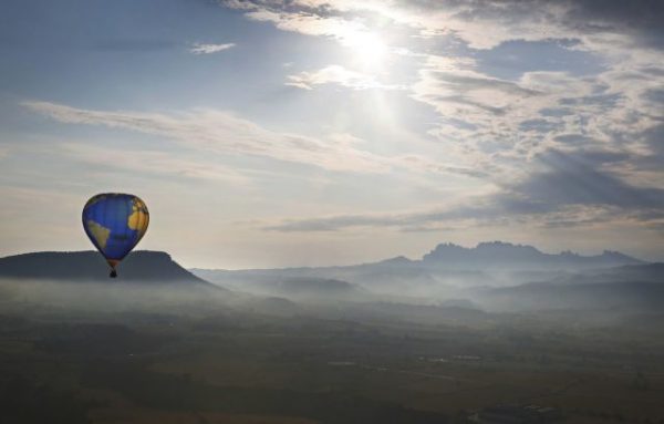 Με αερόστατα στη Λίμνη Πλαστήρα