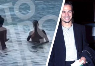 Ο Ντέμης Νικολαΐδης σε τρυφερά τετ α τετ με τη σύντροφό του