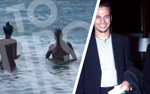 Ο Ντέμης Νικολαΐδης σε τρυφερά τετ α τετ με τη σύντροφό του