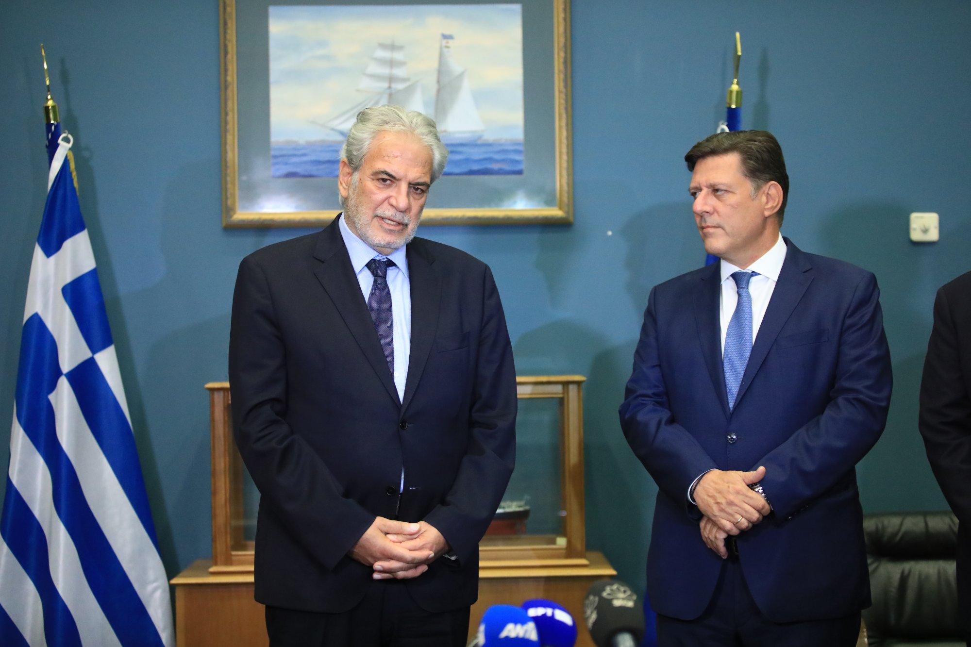 Υπουργείο Ναυτιλίας: Παρέλαβε από τον Βαρβιτσιώτη ο Στυλιανίδης - «Η εικόνα της Ελλάδας προς τα έξω»