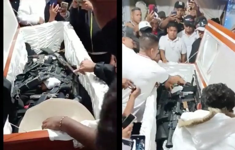 Ισημερινός: Έθαψαν με δεκάδες όπλα αρχηγό μαφίας που δολοφονήθηκε