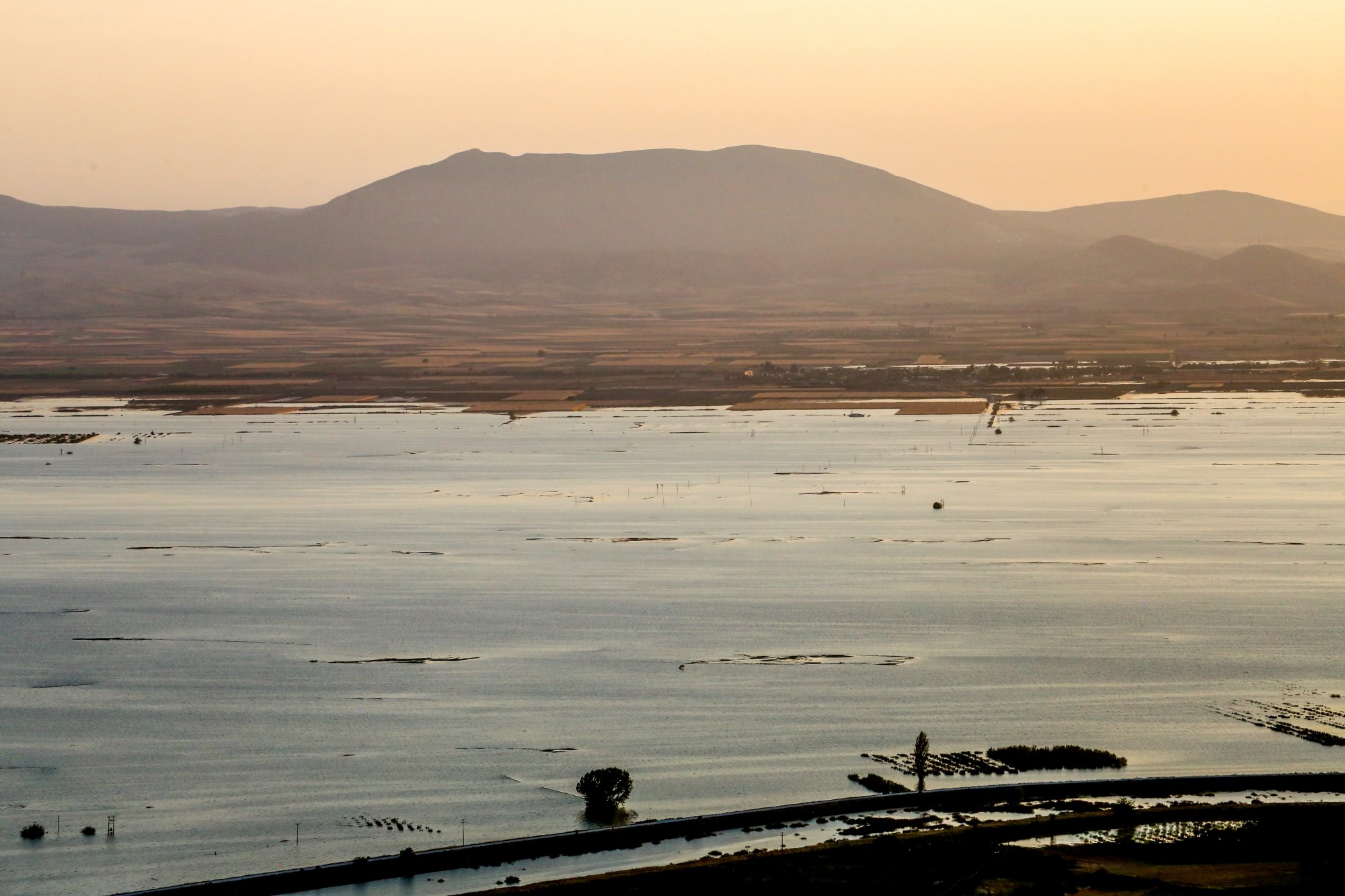 Λίμνη Κάρλα: Η κακοκαιρία Daniel τη μετέτρεψε στη μεγαλύτερη της Ελλάδας