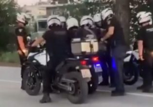Προκαταρκτική έρευνα για το βίντεο με τους αστυνομικούς στη Λάρισα