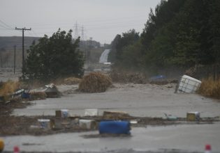 Κακοκαιρία Daniel: Κλειστή για τουλάχιστον άλλες 48 ώρες η εθνική οδός Αθηνών-Θεσσαλονίκης
