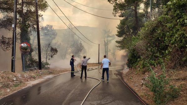 Σταμάτα: Μία σύλληψη για εμπρησμό από αμέλεια