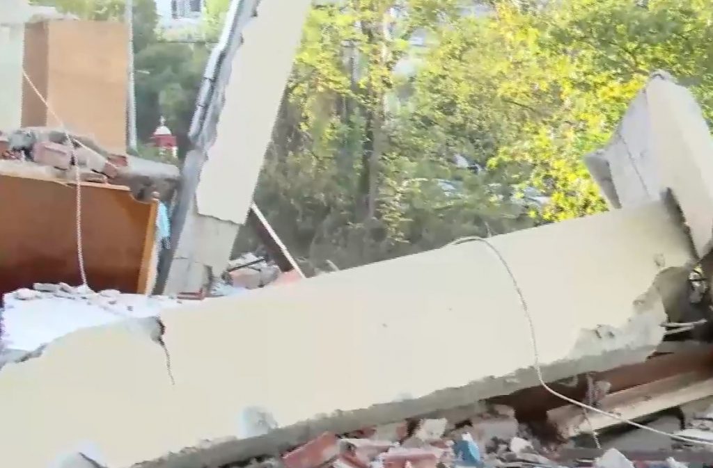 Γηροκομείο Βόλου: Έχει καταρρεύσει τμήμα της παλιάς πτέρυγας από την κακοκαιρία