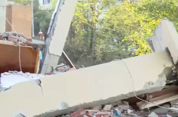 Γηροκομείο Βόλου: Έχει καταρρεύσει τμήμα της παλιάς πτέρυγας από την κακοκαιρία