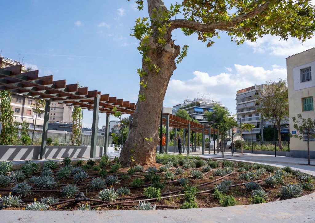 Ανάπλαση της πλατείας Αρμενίων στον Νέο Κόσμο