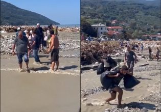 Κακοκαιρία: Απίστευτες εικόνες από το Χορευτό Πηλίου – Κάτοικοι εγκαταλείπουν το χωριό