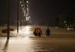 Κακοκαιρία Daniel: Παραμένει κομμένη η Ελλάδα στα δύο – Κλειστή η εθνική από Λαμία μέχρι Κατερίνη