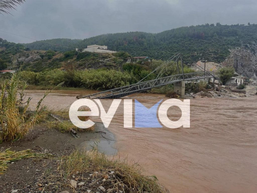 Κακοκαιρία Elias στην Εύβοια: Εικόνες αποκάλυψης – Καταστράφηκαν η παραλία στο Κυμάσι και το λιμάνι Μαντουδίου