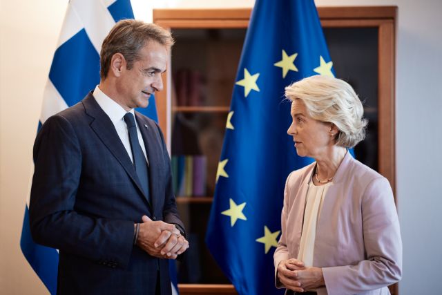 Task force for immediate, flexible relief to flood-ravaged areas of Greece announced by von der Leyen, Greek PM; 2.25 bln€ initial tranche