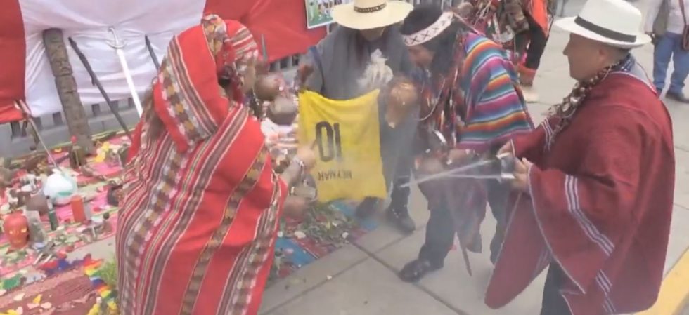 Περουβιανοί έκαναν βουντού στον Νεϊμάρ πριν τον αγώνα με την Βραζιλία