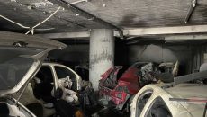 Ηράκλειο Αττικής: Αποθήκη κλεμμένων οχημάτων αποκαλύφθηκε μετά από φωτιά σε συνεργείο αυτοκινήτων