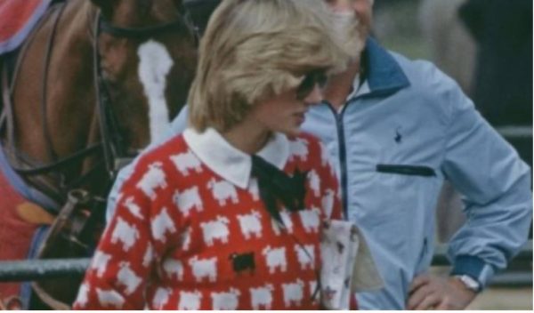 Πριγκίπισσα Νταϊάνα: Η ιστορία πίσω από το εμβληματικό πουλόβερ με το μαύρο πρόβατο