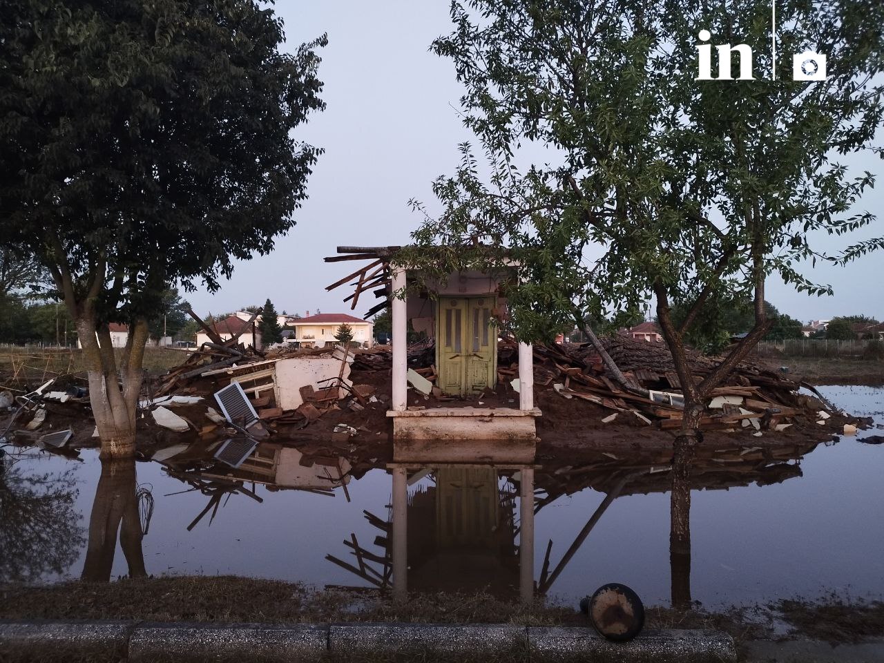 Κακοκαιρία Daniel: Ισχυρό πλήγμα για καλλιέργειες και κτηνοτροφία στη Θεσσαλία