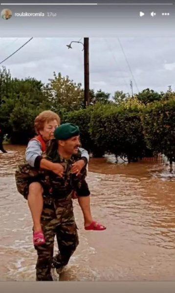 Η διάσωση από τις καταστροφικές πλημμύρες