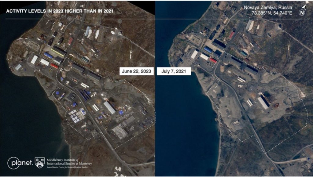 Δορυφορικές εικόνες δείχνουν αυξημένη δραστηριότητα σε τοποθεσίες πυρηνικών δοκιμών σε Ρωσία, Κίνα και ΗΠΑ