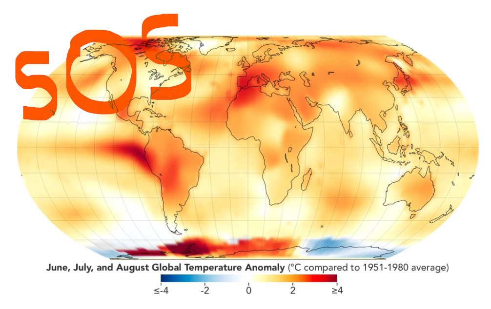 NASA: Το θερμότερο καλοκαίρι εδώ και 140 χρόνια το φετινό – «Σας τα είχαμε πει», λένε οι επιστήμονες