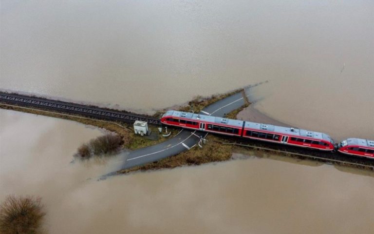 Κακοκαιρία Daniel: Αλλαγές στα δρομολόγια της Hellenic Train λόγω διακοπής της σιδηροδρομικής κυκλοφορίας