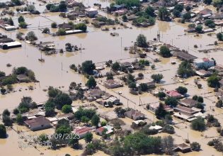 Κακοκαιρία Daniel: Μια μεγάλη λιμνοθάλασσα λασποβροχής ο κάμπος της Καρδίτσας – Εικόνες Αποκάλυψης