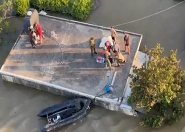 Κακοκαιρία Daniel: Απεγκλωβίστηκαν δια θαλάσσης 24 άτομα από το Χορευτό Πηλίου