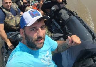 Ο Μπουρούσης συμμετείχε στις επιχειρήσεις απεγκλωβισμού κατοίκων στην Καρδίτσα