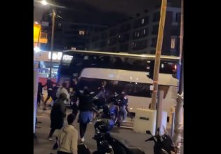 Εννιά συλλήψεις οπαδών της Μαρσέιγ για την επίθεση στο πούλμαν της Λιόν