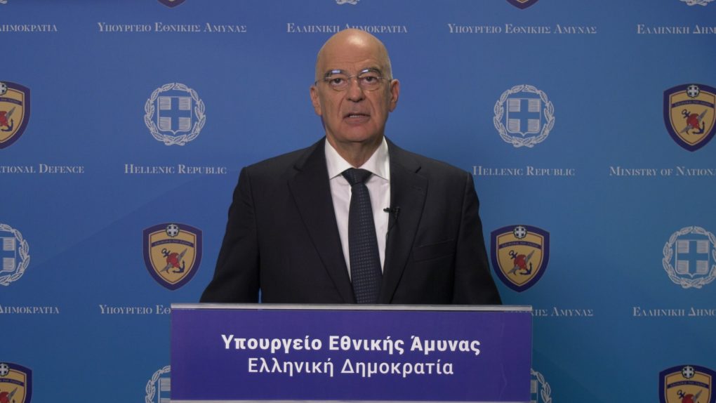 Νίκος Δένδιας: «Η Ελλάδα θα απαντά «ΟΧΙ» όταν αμφισβητούνται τα κυριαρχικά δικαιώματα»