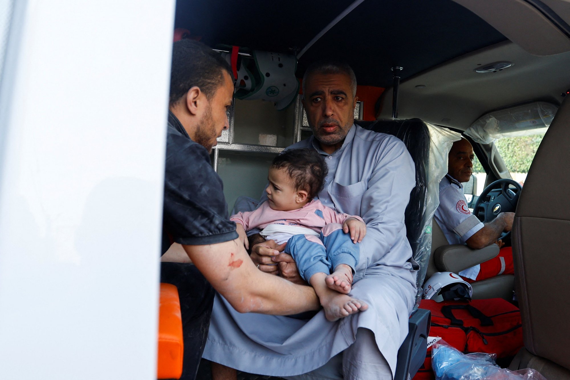 Γάζα: Πέντε νεκροί του Ερυθρού Σταυρού και της Ερυθράς Ημισελήνου