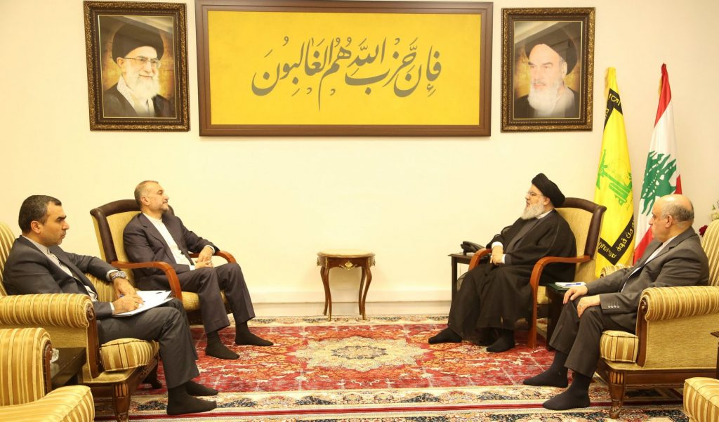 Ισραήλ: Ο Ιρανός ΥΠΕΞ συναντήθηκε στον Λίβανο με τον επικεφαλής της Χεζμπολάχ