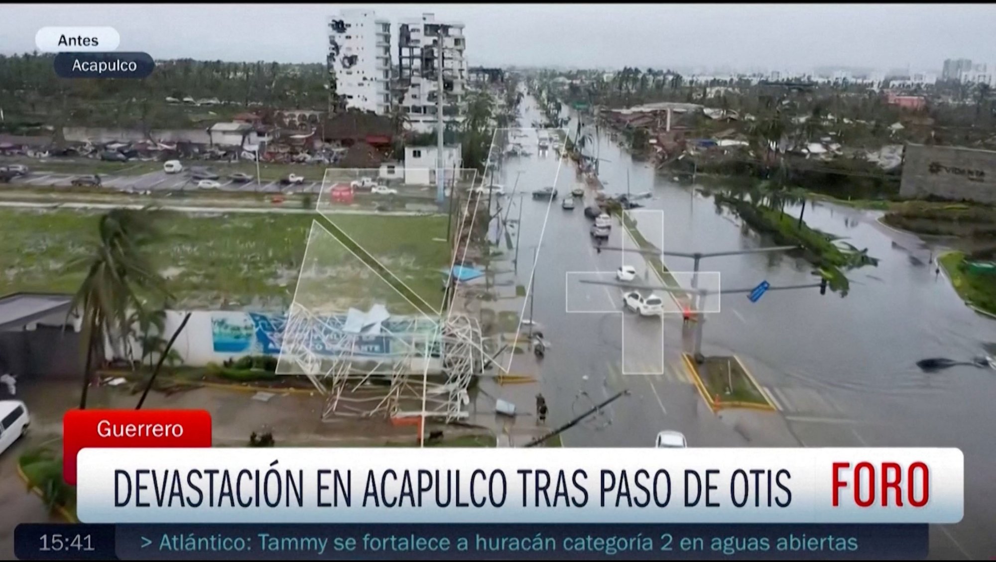 Τυφώνας Otis: Καταστροφική η επέλαση των φαινομένων για το Ακαπούλκο