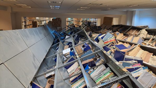 Εφετείο: Δύο τραυματίες από κατάρρευση ραφιών με δικογραφίες