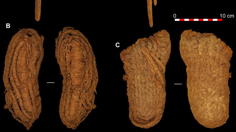 Βρέθηκαν τα παλαιότερα σανδάλια: 6.000 χρονών και κρυμμένα σε ένα σπήλαιο της Ισπανίας